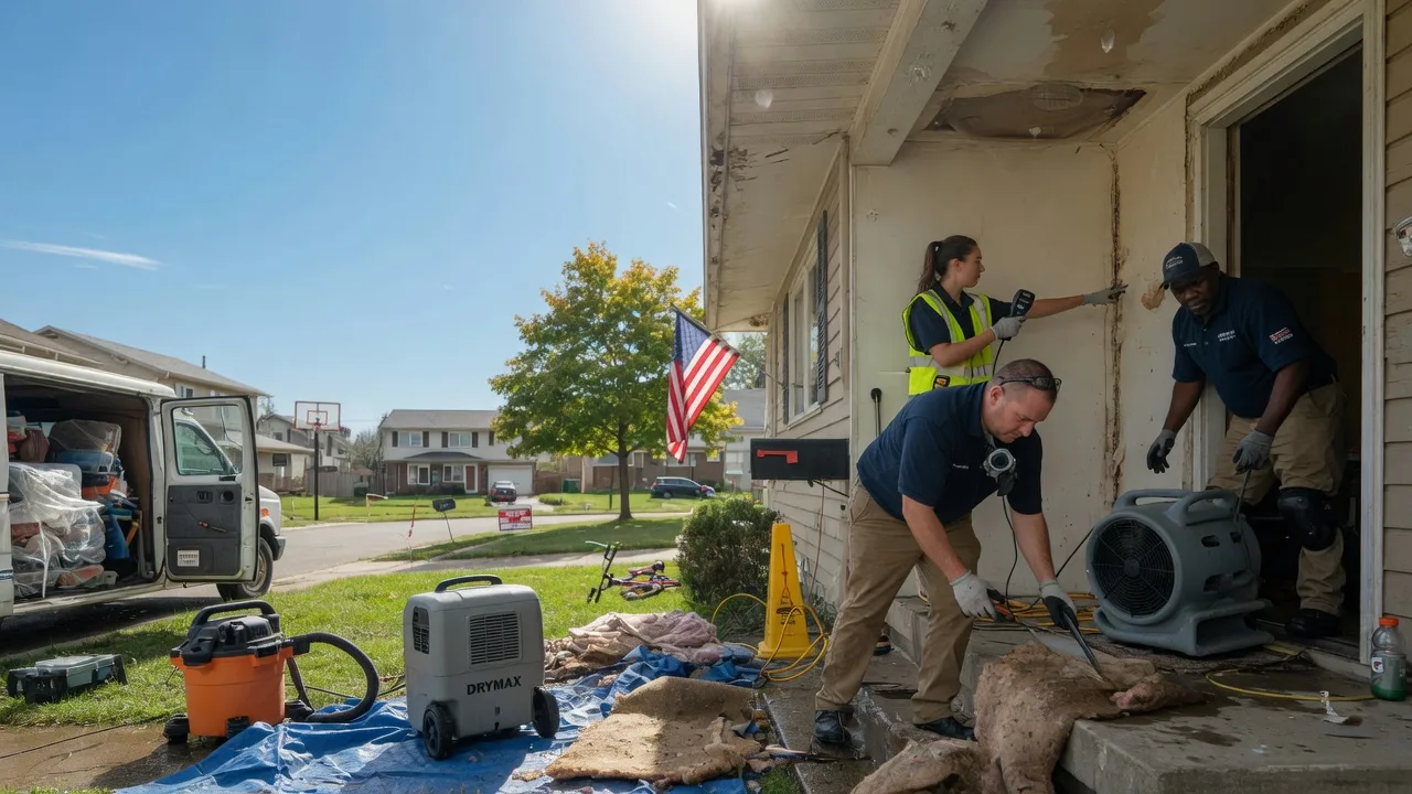 Water Damage Restoration in Boone Grove, IN near me